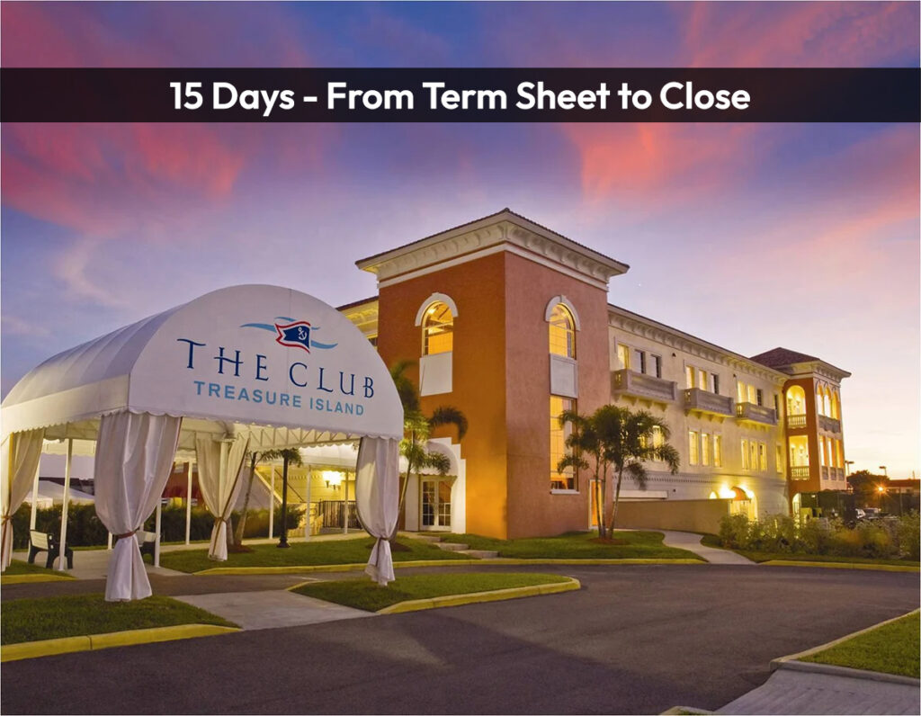 4.8 MM loan for The Club at Treasure Island