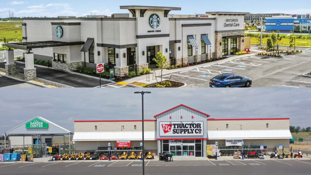 commercial bridge loan for industrial / retail assets in Hudson CO and Fort Myers Florida