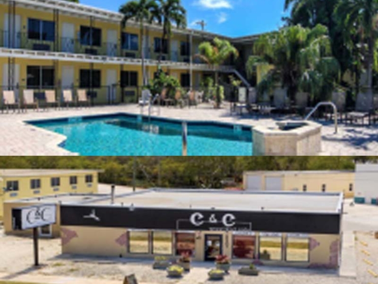 A 50-Room Hotel and a Restaurant, Key Largo, FL